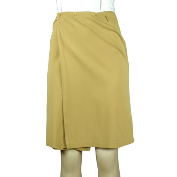 PRADA Knee Length Wrap Skirt - Picture 1 of 4